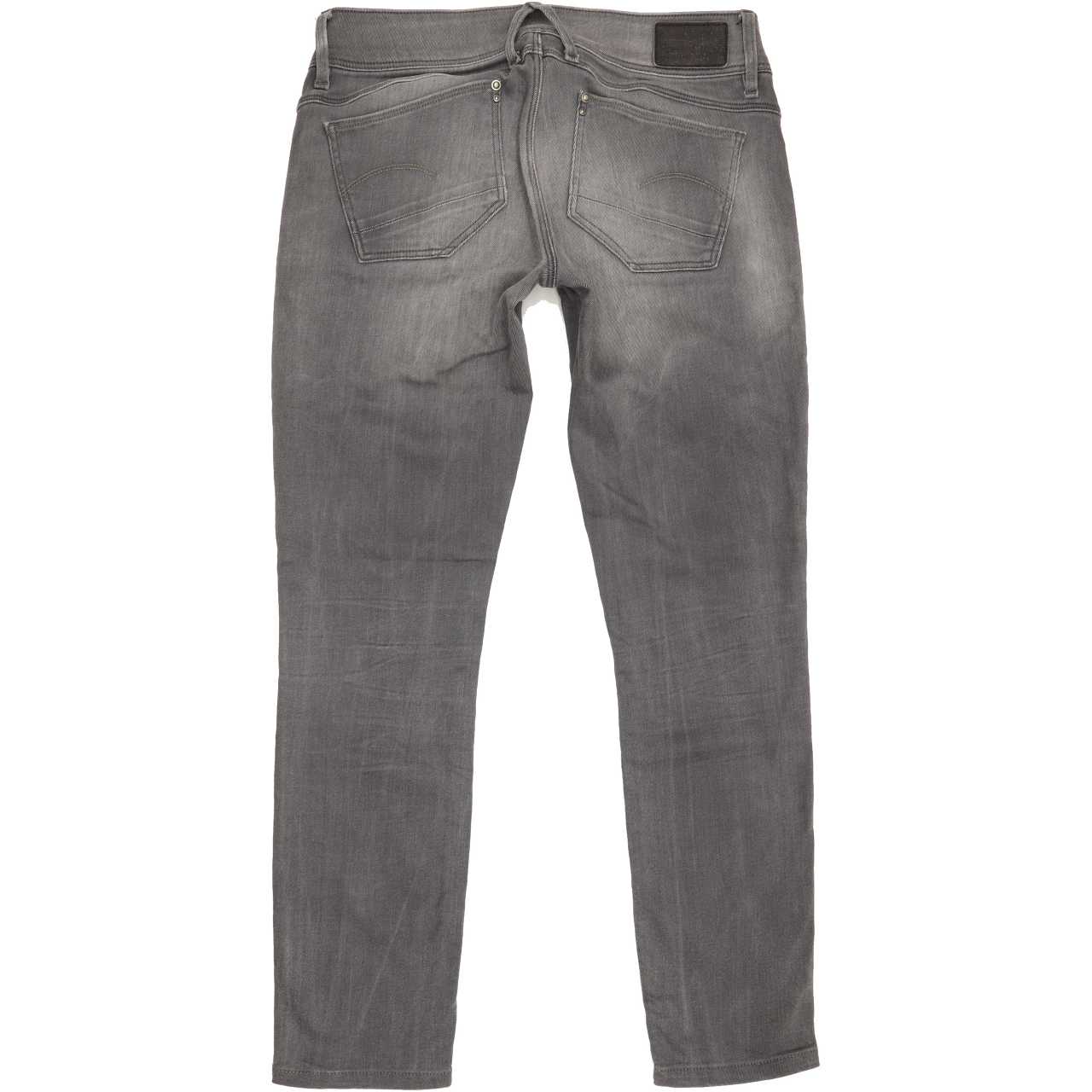 G-Star Lynn Women Grey Skinny Slim Stretch Jeans W27 L27