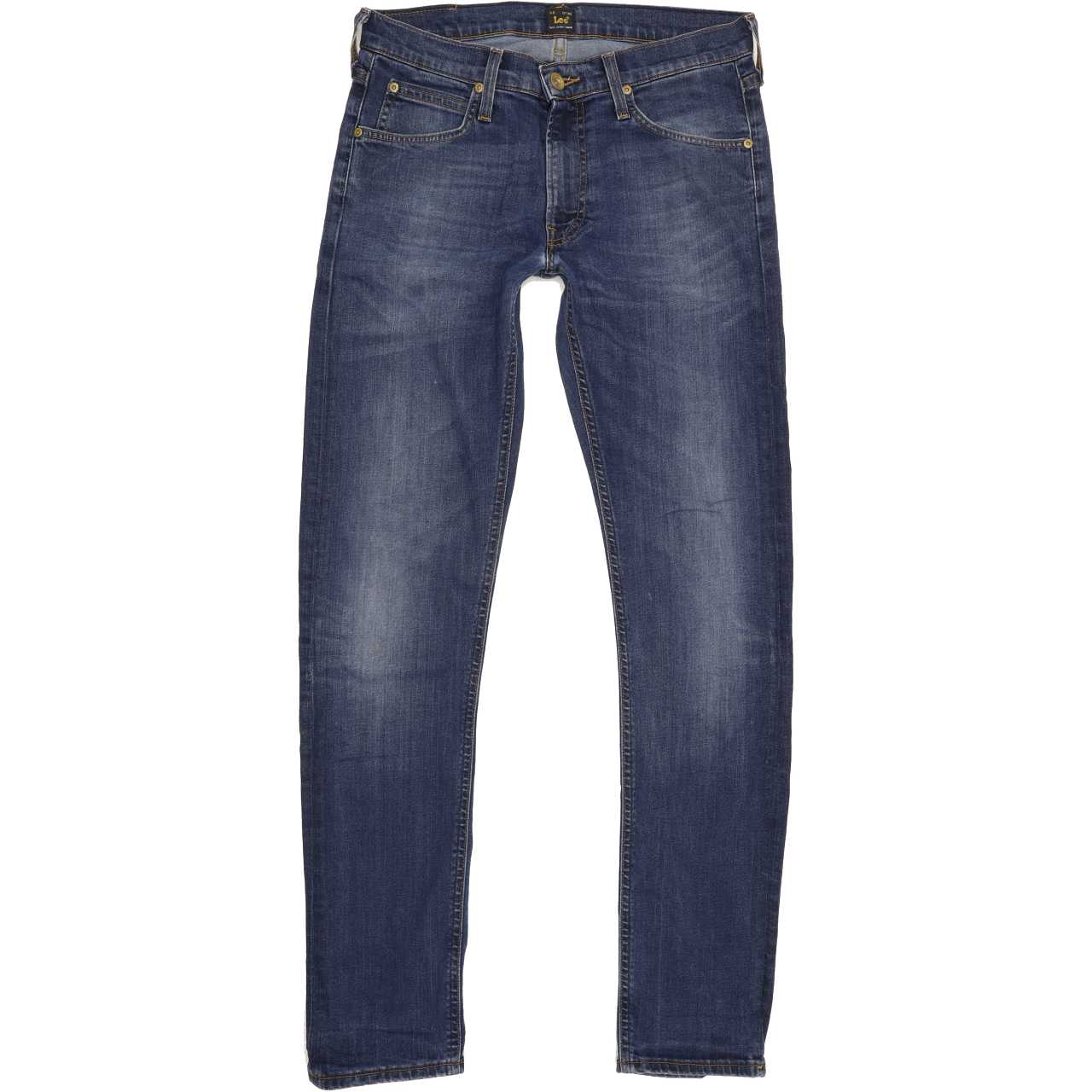 Lee Luke Men Blue Skinny Slim Stretch Jeans W31 L32