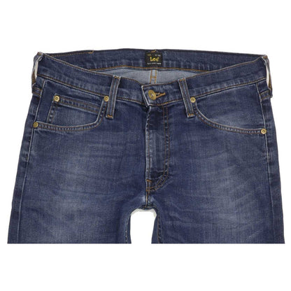 Lee Luke Men Blue Skinny Slim Stretch Jeans W31 L32