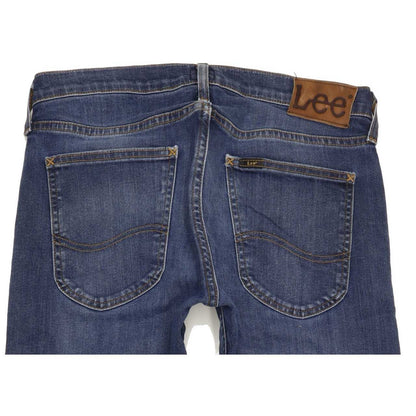Lee Luke Men Blue Skinny Slim Stretch Jeans W31 L32