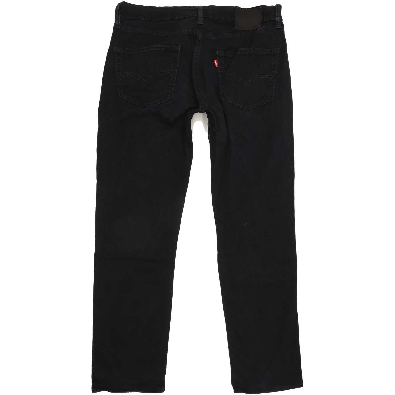 Levi's 511 Men Black Straight Slim Stretch Jeans W32 L29