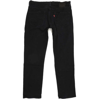 Levi's 511 Men Black Straight Slim Stretch Jeans W32 L29
