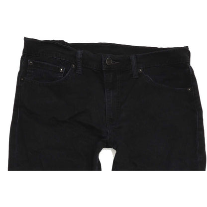 Levi's 511 Men Black Straight Slim Stretch Jeans W32 L29