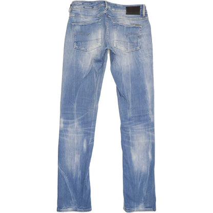 G-Star Women Blue Straight Slim Jeans W28 L32