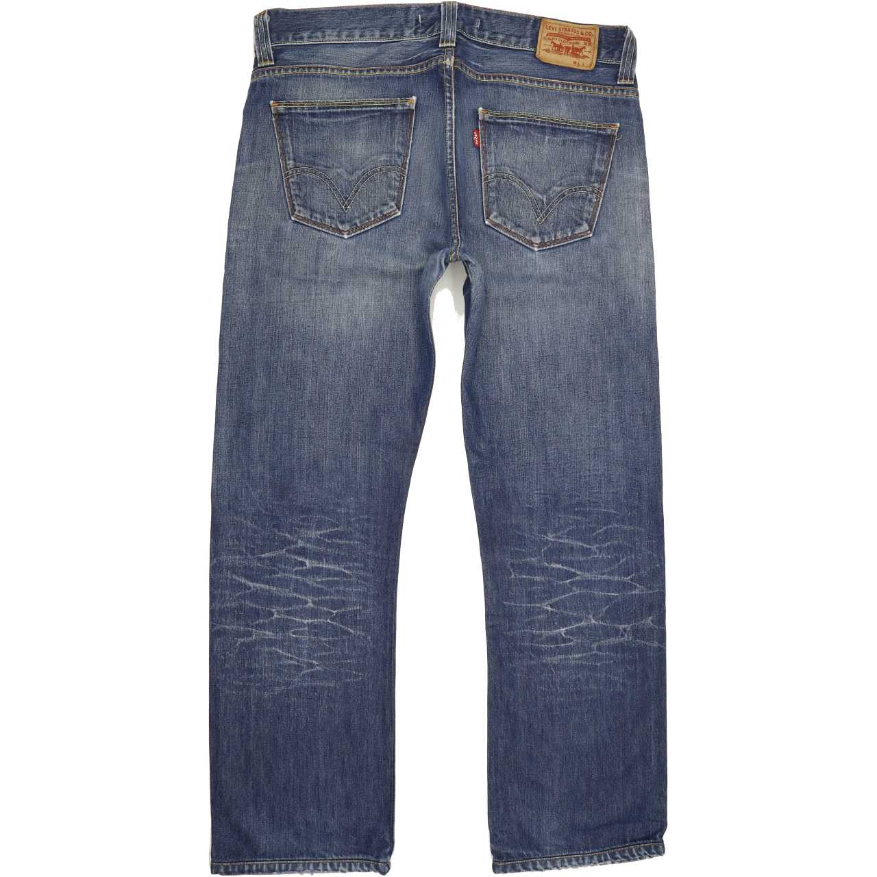 Levi's 506 Men Blue Straight Regular Jeans W37 L31