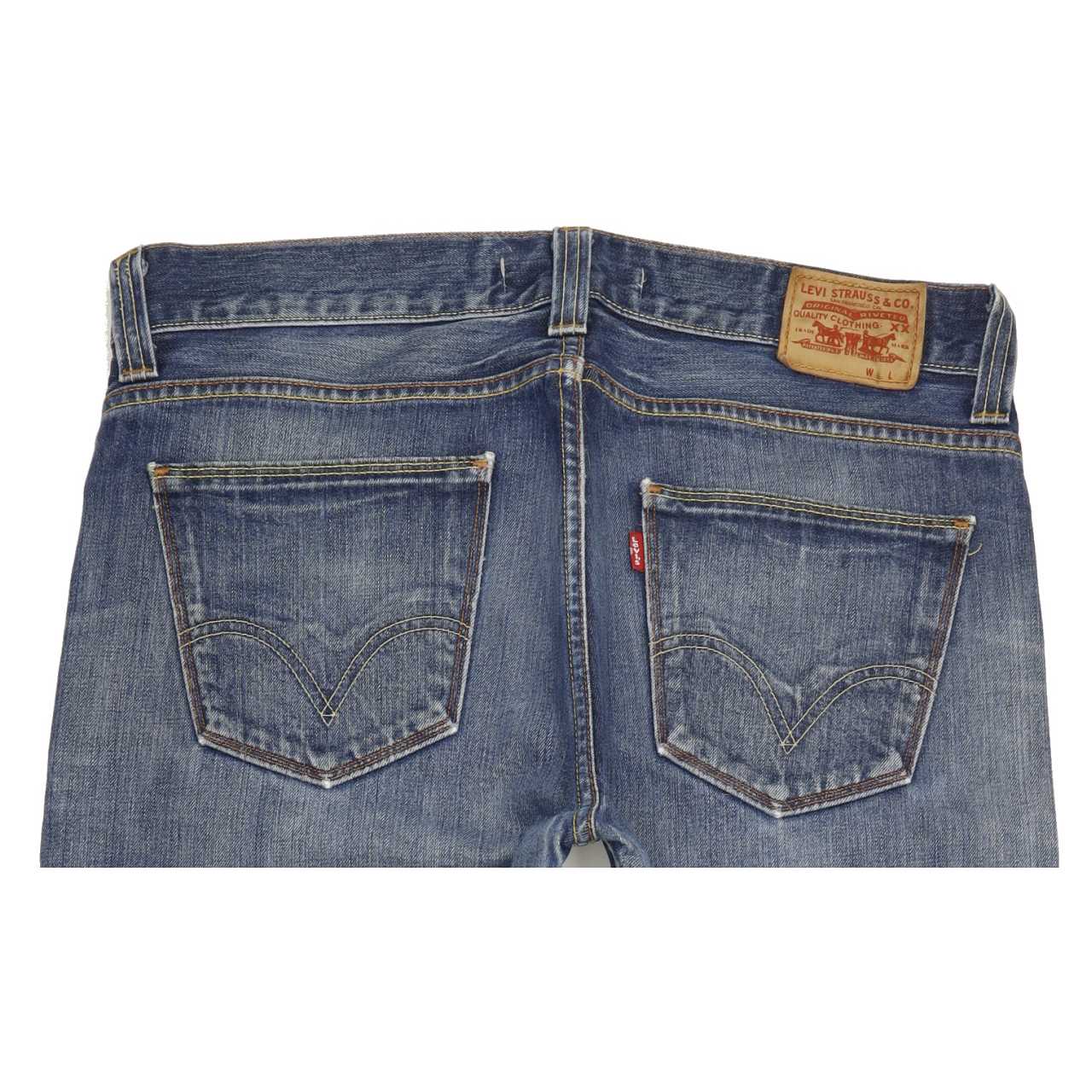 Levi's 506 Men Blue Straight Regular Jeans W37 L31