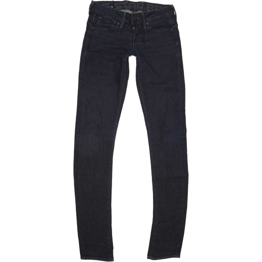 G-Star Women Blue Skinny Slim Jeans W26 L34