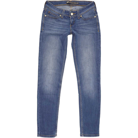 Levi's Demi Curve Women Blue Skinny Slim Stretch Jeans W25 L28
