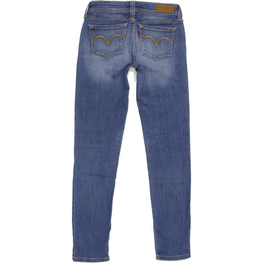 Levi's Demi Curve Women Blue Skinny Slim Stretch Jeans W25 L28