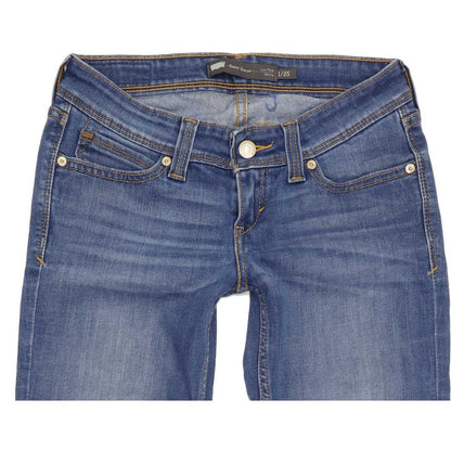 Levi's Demi Curve Women Blue Skinny Slim Stretch Jeans W25 L28