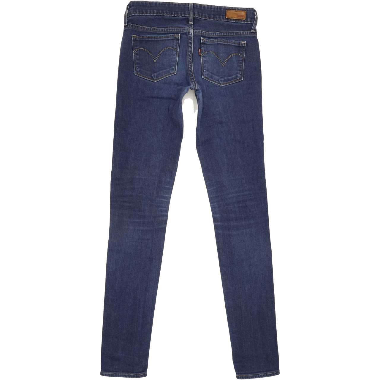 Levi's Slight Curve Women Blue Skinny Slim Stretch Jeans W25 L30