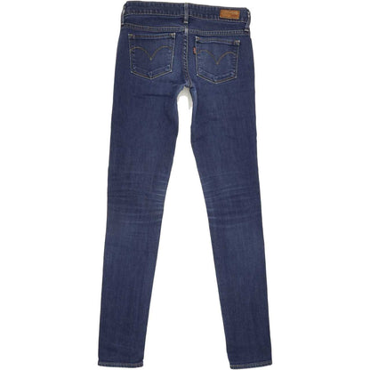 Levi's Slight Curve Women Blue Skinny Slim Stretch Jeans W25 L30