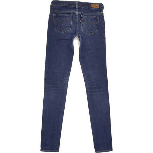 Levi's Slight Curve Women Blue Skinny Slim Stretch Jeans W25 L30