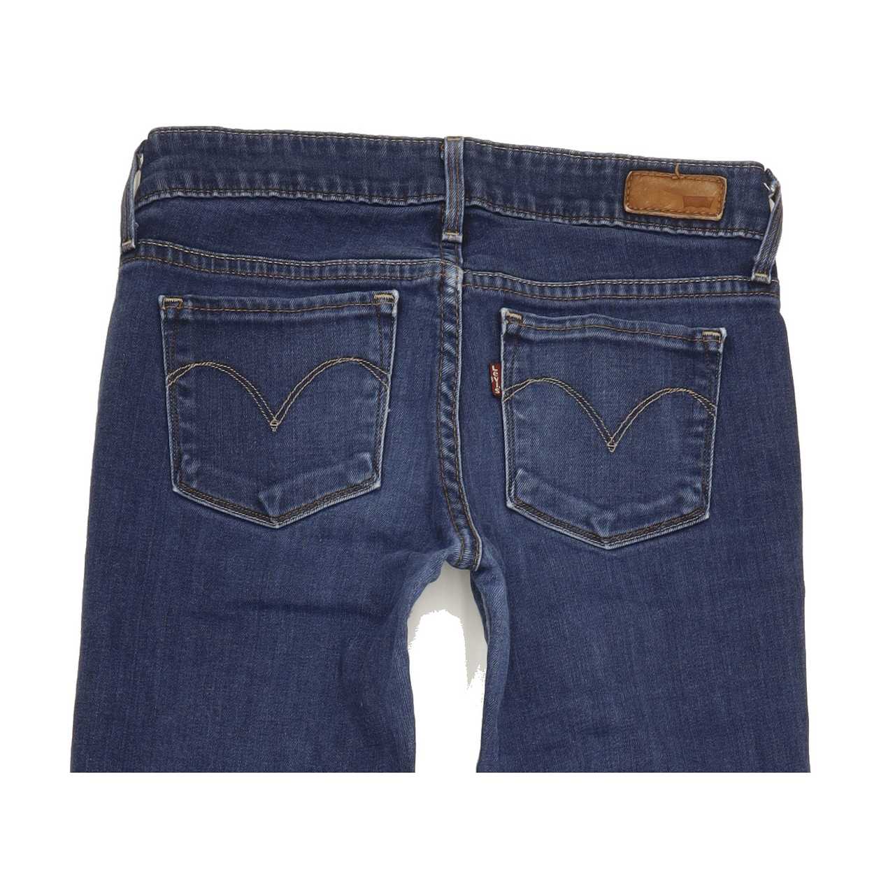 Levi's Slight Curve Women Blue Skinny Slim Stretch Jeans W25 L30