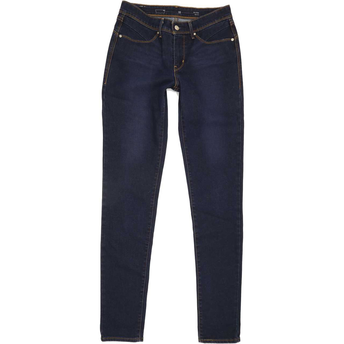 Levi's Women Blue Skinny Regular Stretch Jeans W28 L33