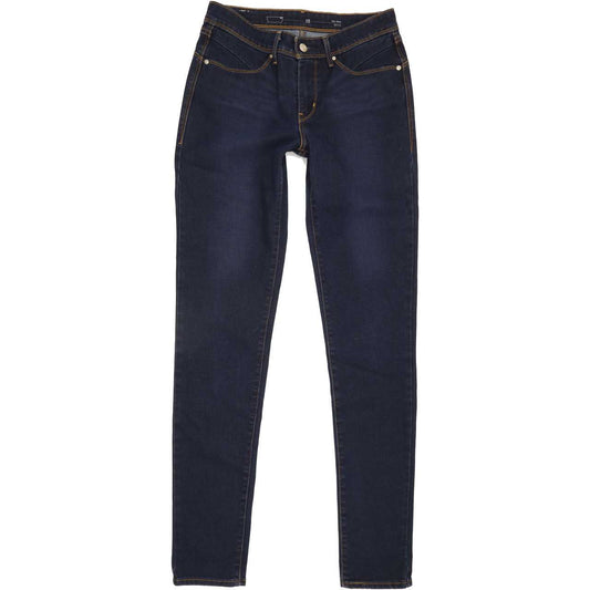 Levi's Women Blue Skinny Regular Stretch Jeans W28 L33