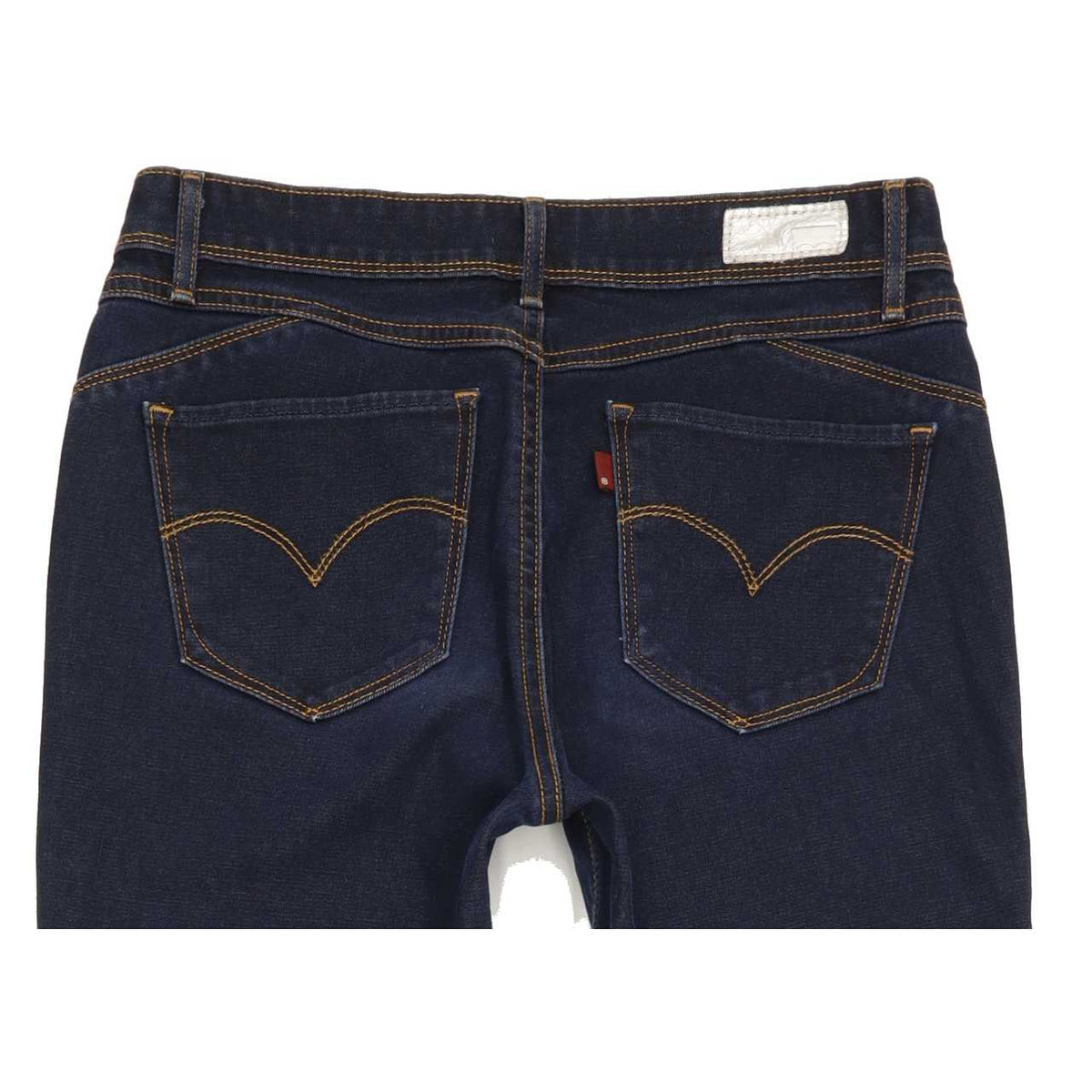 Levi's Women Blue Skinny Regular Stretch Jeans W28 L33