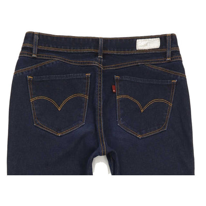 Levi's Women Blue Skinny Regular Stretch Jeans W28 L33
