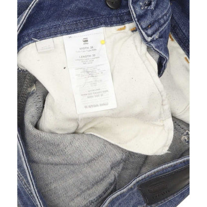 G-Star Lynn Mid Women Blue Skinny Slim Stretch Jeans W26 L29