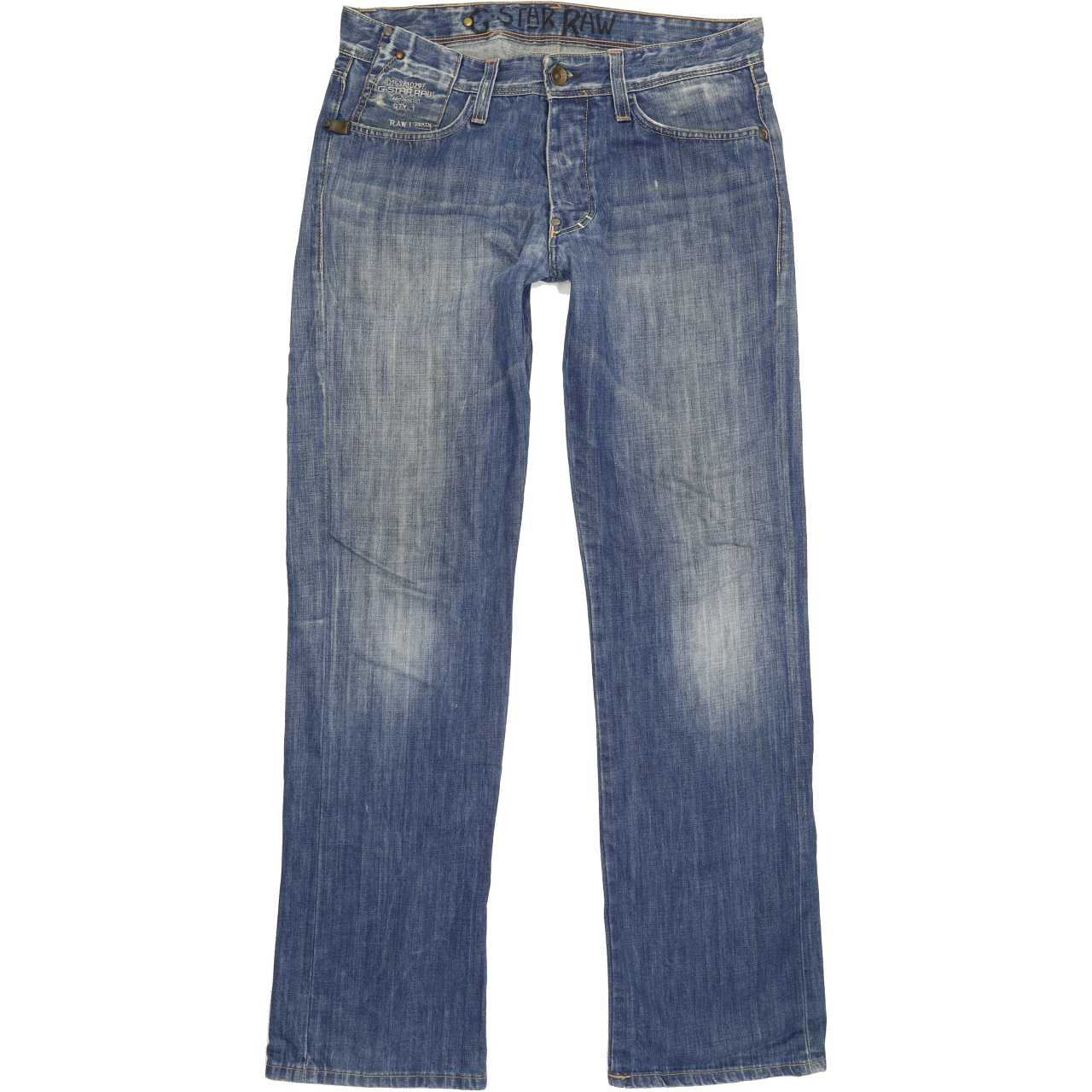 G-Star Class Men Blue Straight Regular Jeans W33 L33