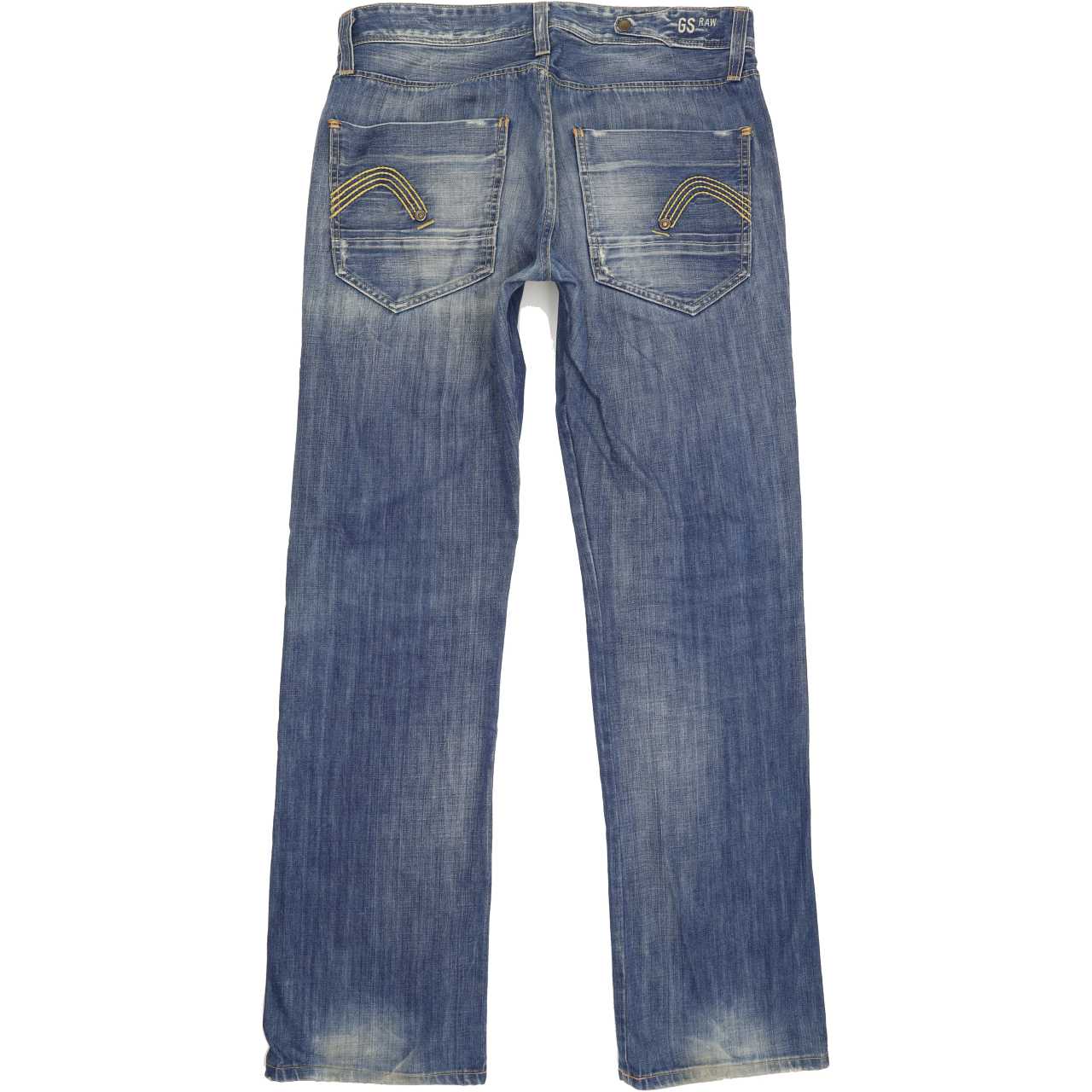 G-Star Class Men Blue Straight Regular Jeans W33 L33