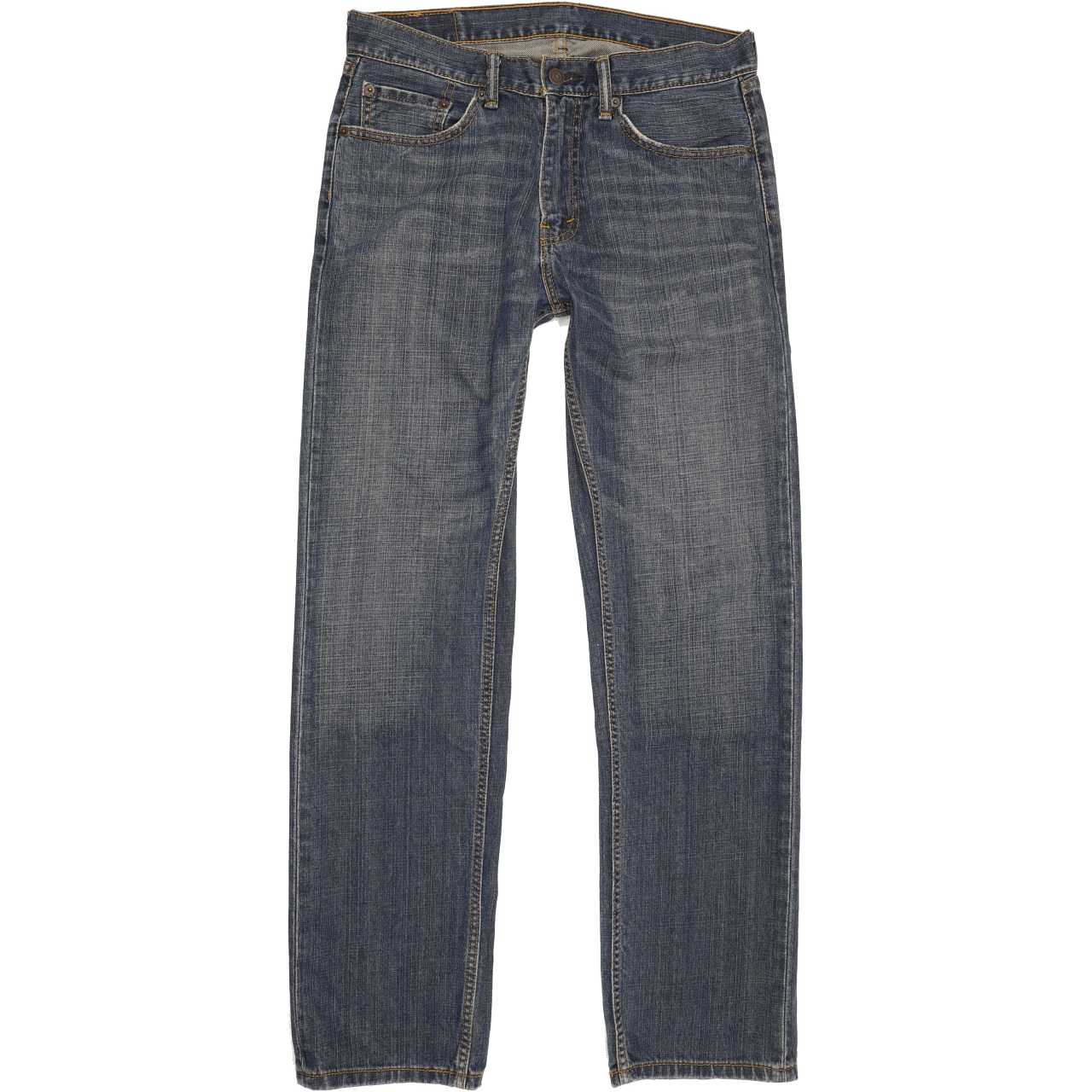 Levi's 505 Men Blue Straight Regular Jeans W32 L32