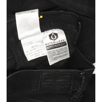 Levi's 710 Women Black Skinny Slim Stretch Jeans W28 L31