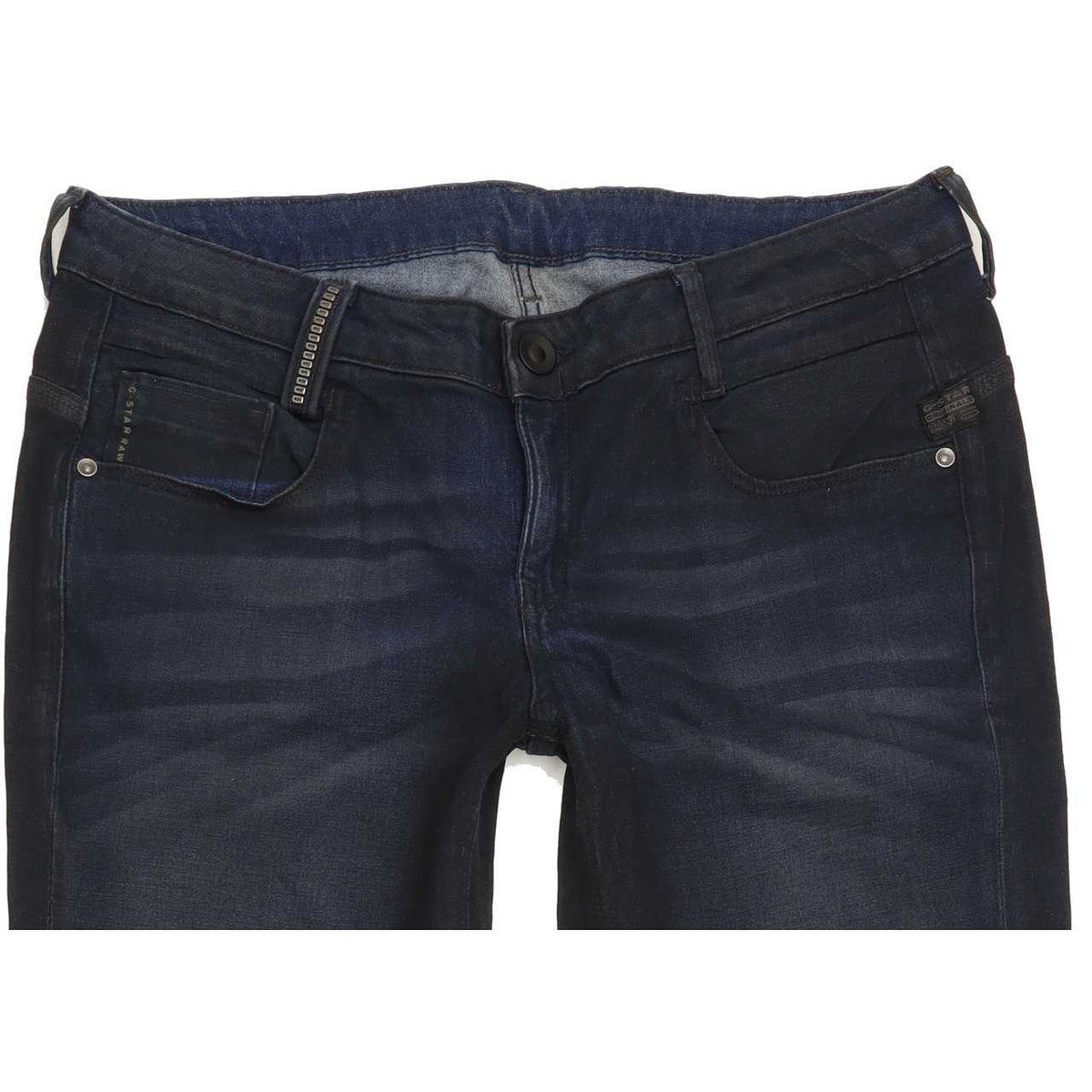 G-Star Radar Smith Women Navy Skinny Slim Stretch Jeans W31 L32