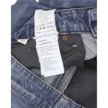 G-Star Attacc Men Blue Straight Slim Jeans W36 L33