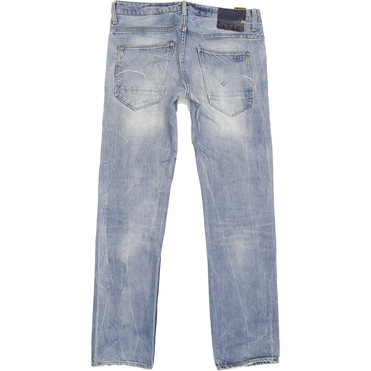 G-Star Morris Men Blue Straight Regular Jeans W33 L32