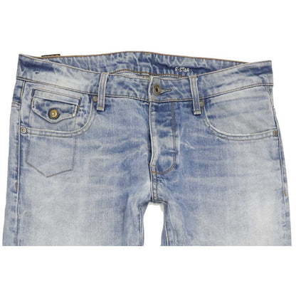 G-Star Morris Men Blue Straight Regular Jeans W33 L32