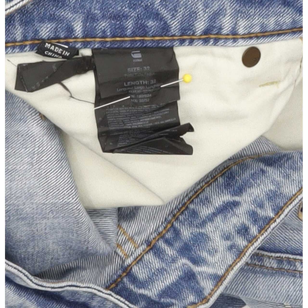 G-Star Morris Men Blue Straight Regular Jeans W33 L32