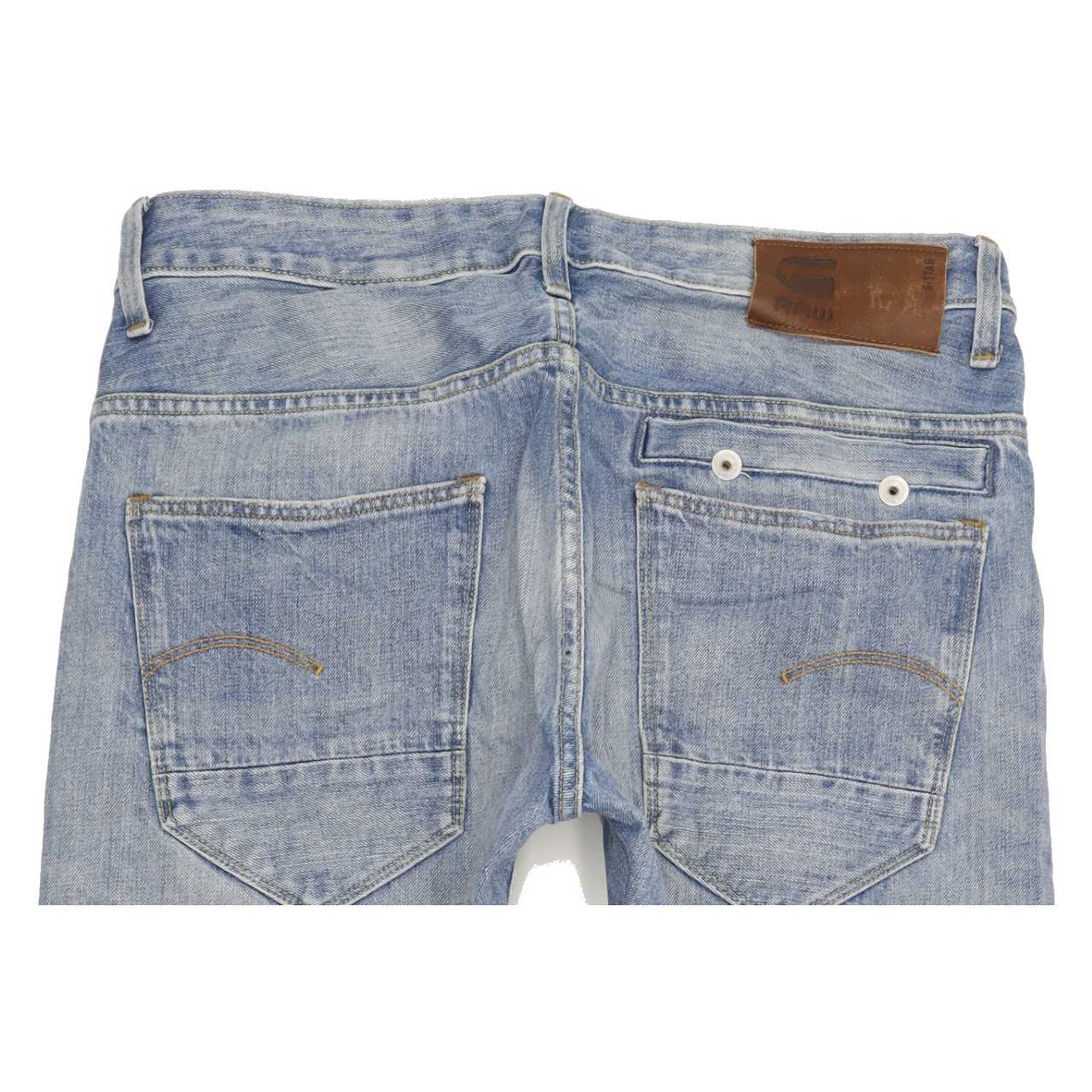 G-Star Riban Men Blue Tapered Regular Jeans W32 L29