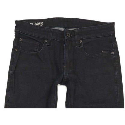 G-Star Revend Men Navy Straight Slim Stretch Jeans W29 L31