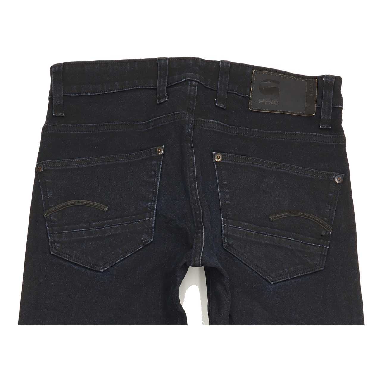 G-Star Revend Men Navy Straight Slim Stretch Jeans W29 L31