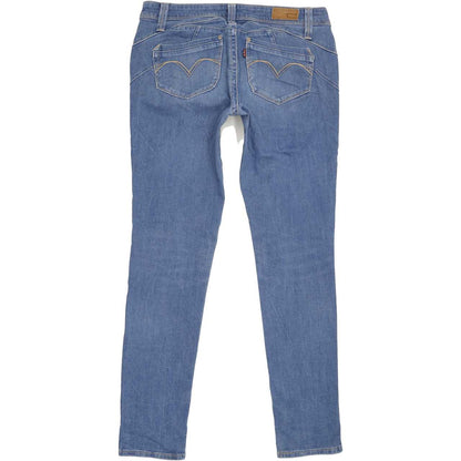 Levi's Women Blue Skinny Slim Stretch Jeans W30 L31