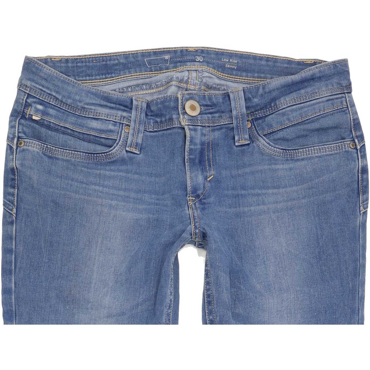 Levi's Women Blue Skinny Slim Stretch Jeans W30 L31