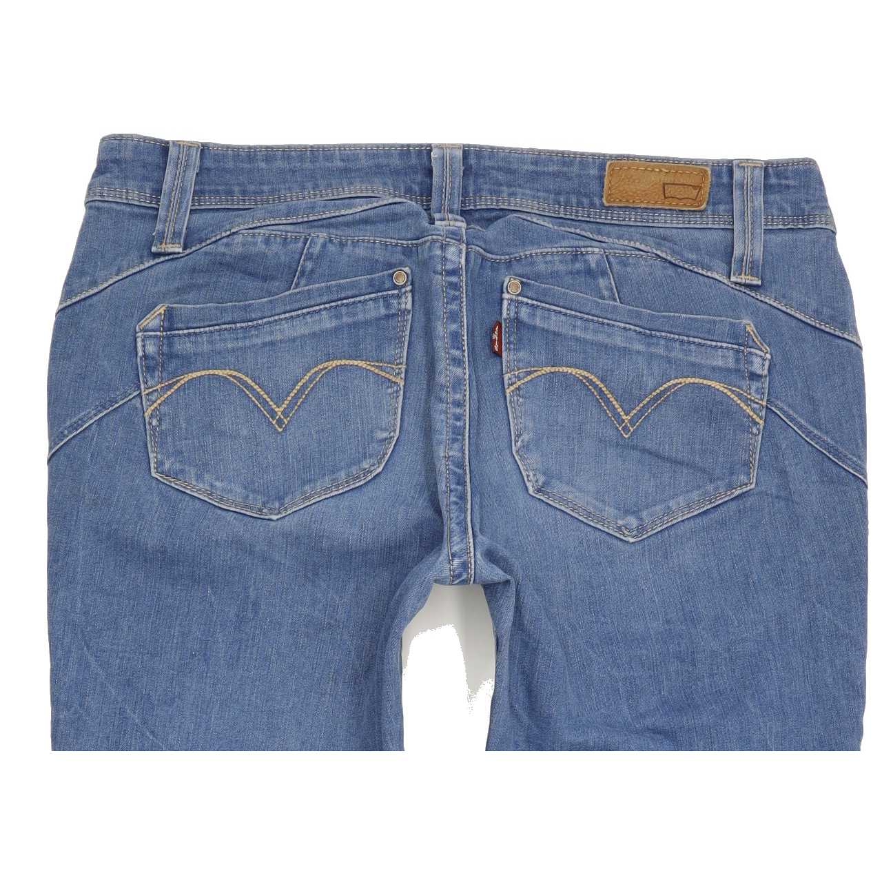 Levi's Women Blue Skinny Slim Stretch Jeans W30 L31