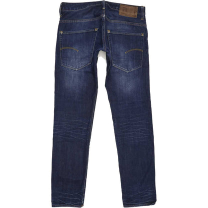 G-Star Radar Men Blue Straight Slim Jeans W32 L32