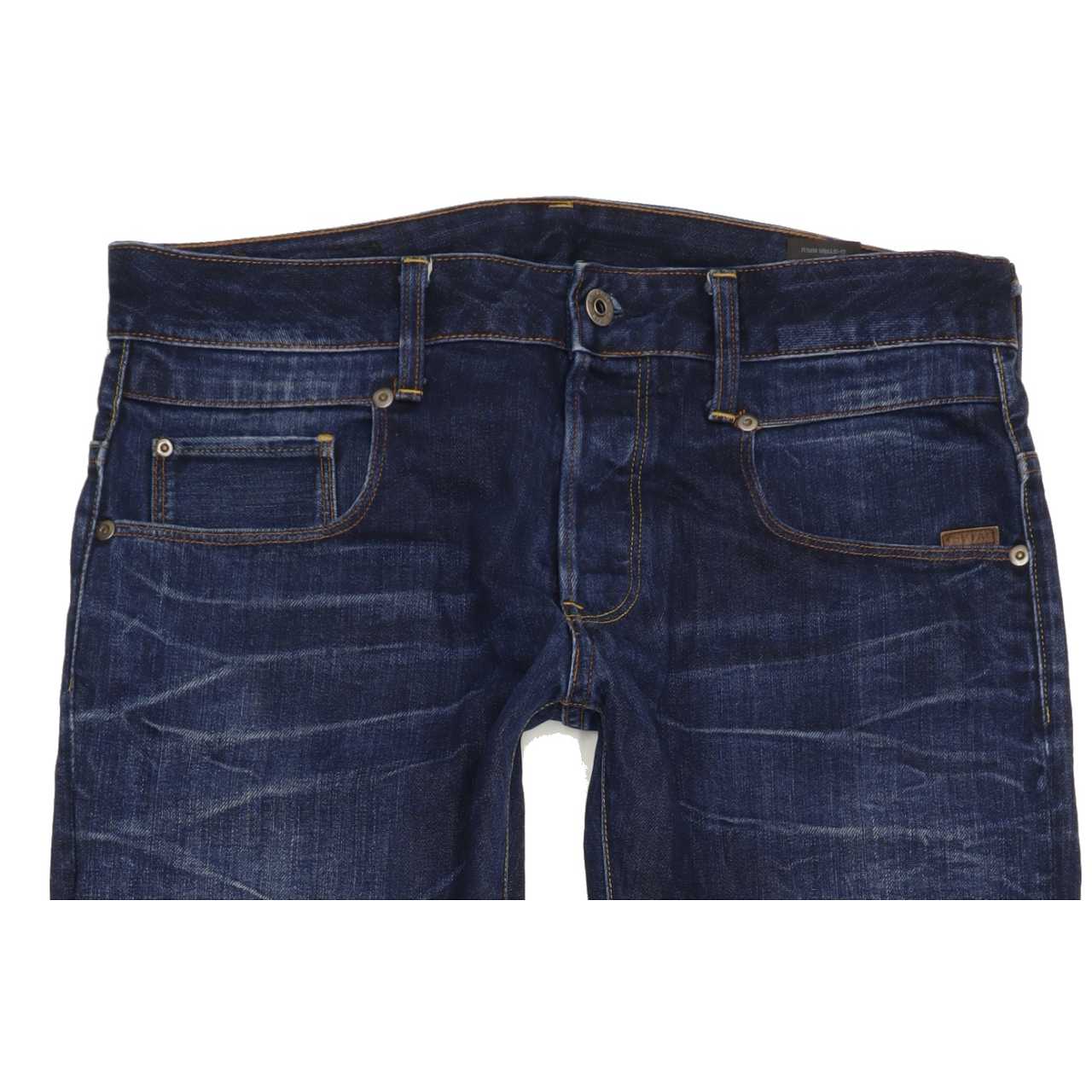 G-Star Radar Men Blue Straight Slim Jeans W32 L32