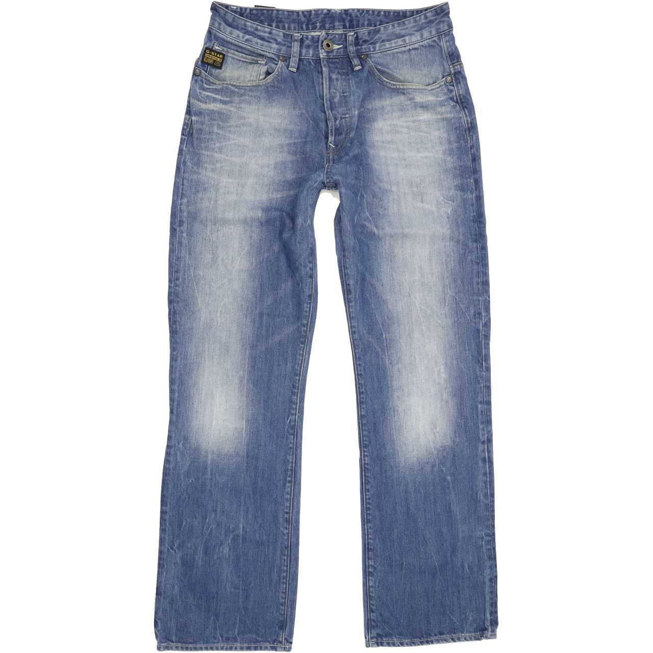 G-Star Yield Men Blue Straight Loose Jeans W30 L30