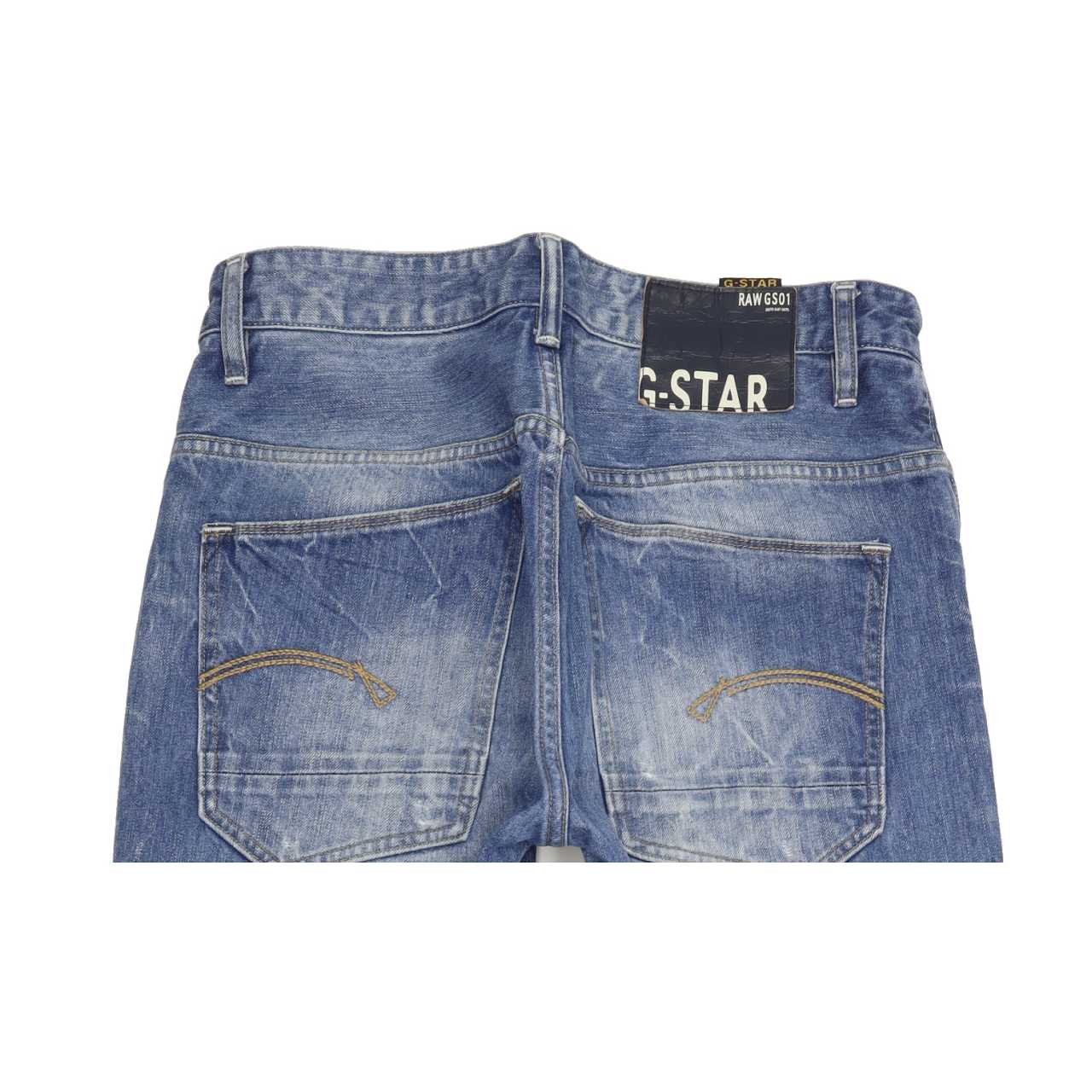 G-Star Yield Men Blue Straight Loose Jeans W30 L30