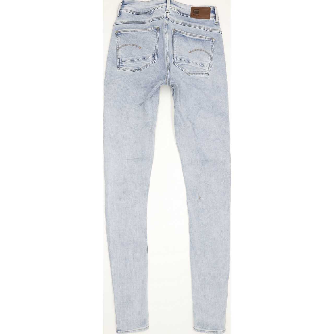G-Star Lhana Women Blue Skinny Regular Jeans W27 L32
