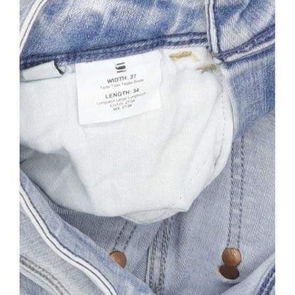 G-Star Lhana Women Blue Skinny Regular Jeans W27 L32
