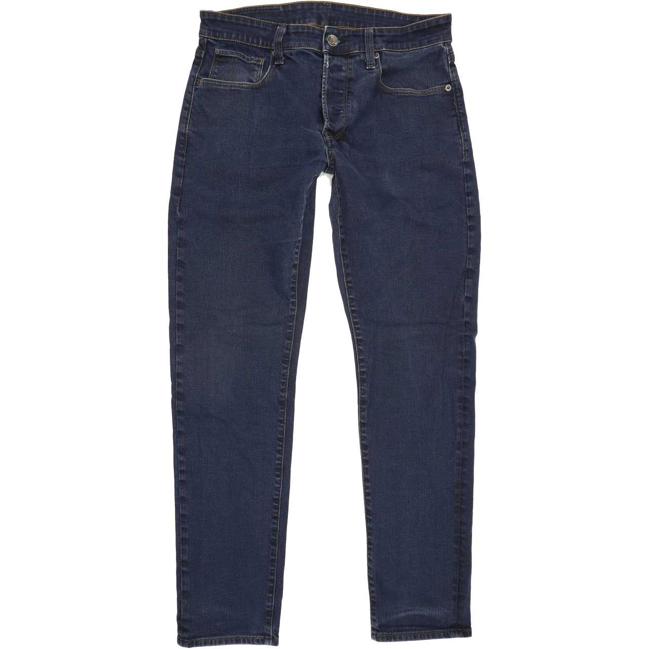 G-Star Men Blue Straight Regular Jeans W30 L30