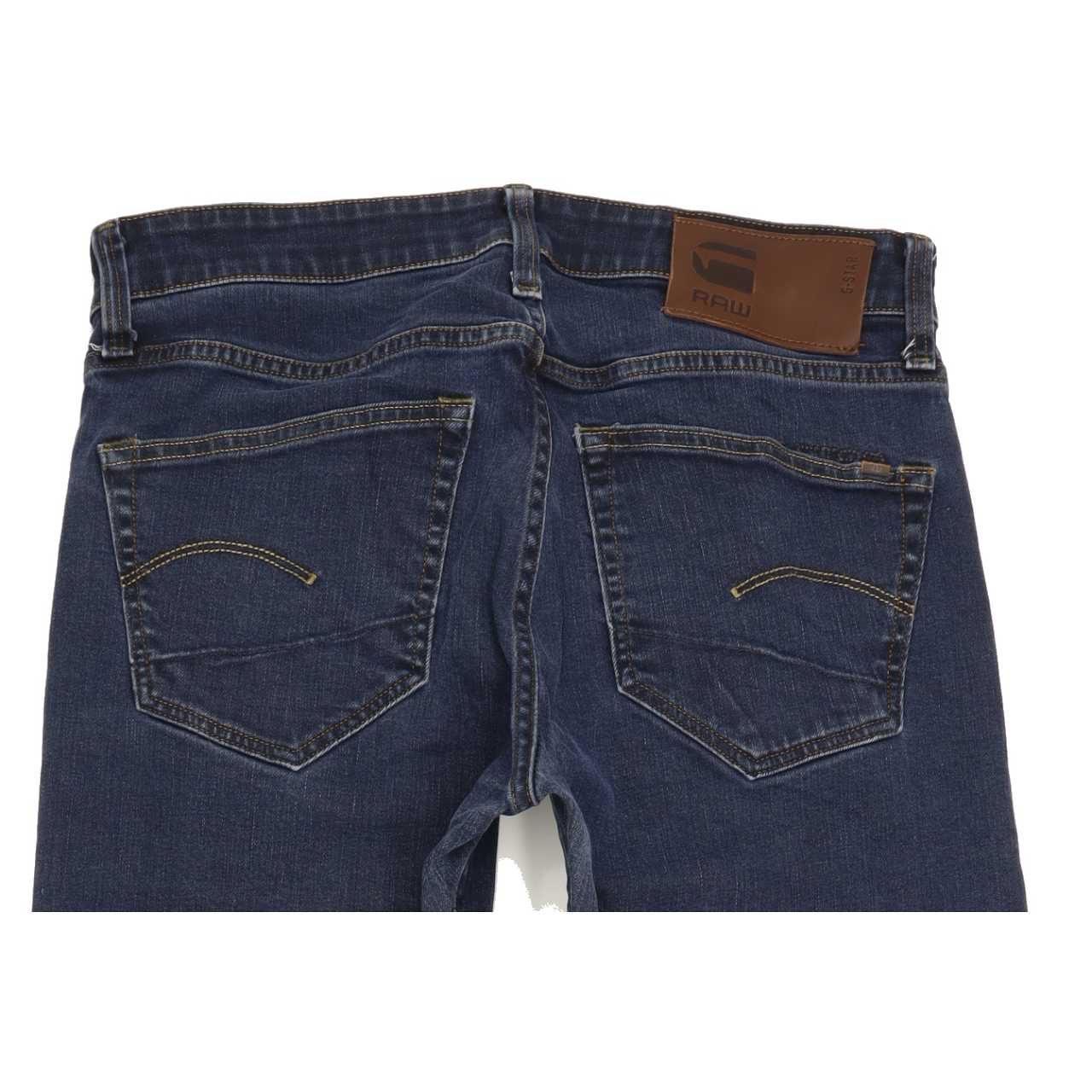 G-Star Men Blue Straight Regular Jeans W30 L30