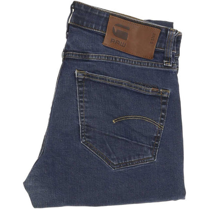 G-Star Men Blue Straight Regular Jeans W30 L30