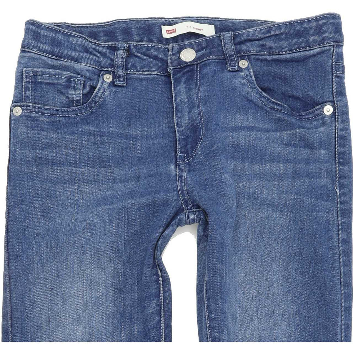 Levi's 711 Kids  Women Blue Skinny Slim Stretch Jeans W26 L29