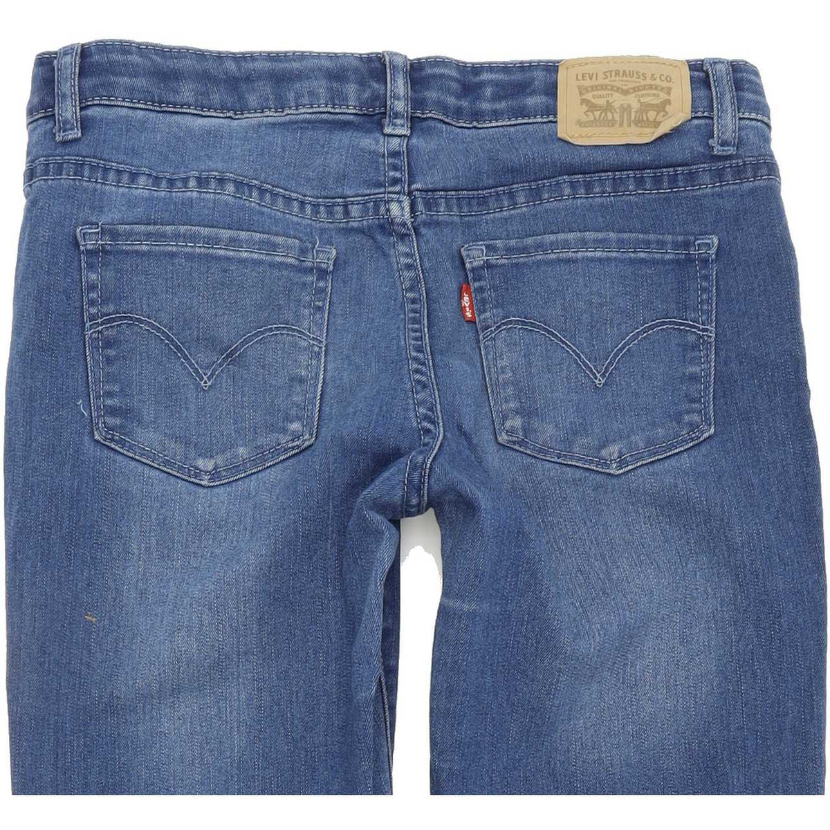 Levi's 711 Kids  Women Blue Skinny Slim Stretch Jeans W26 L29