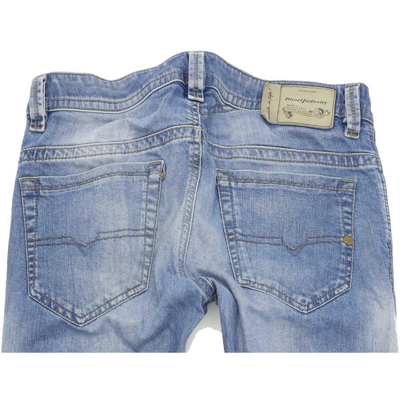 Diesel 0833V Men Blue Skinny Slim Jeans W29 L32
